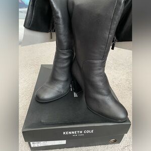 New Kenneth Cole black boots